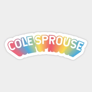 Cole Sprouse Sticker